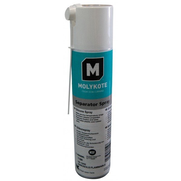 Molykote Separator Sprey - Silikonlu Sıvı Gres 400 ml