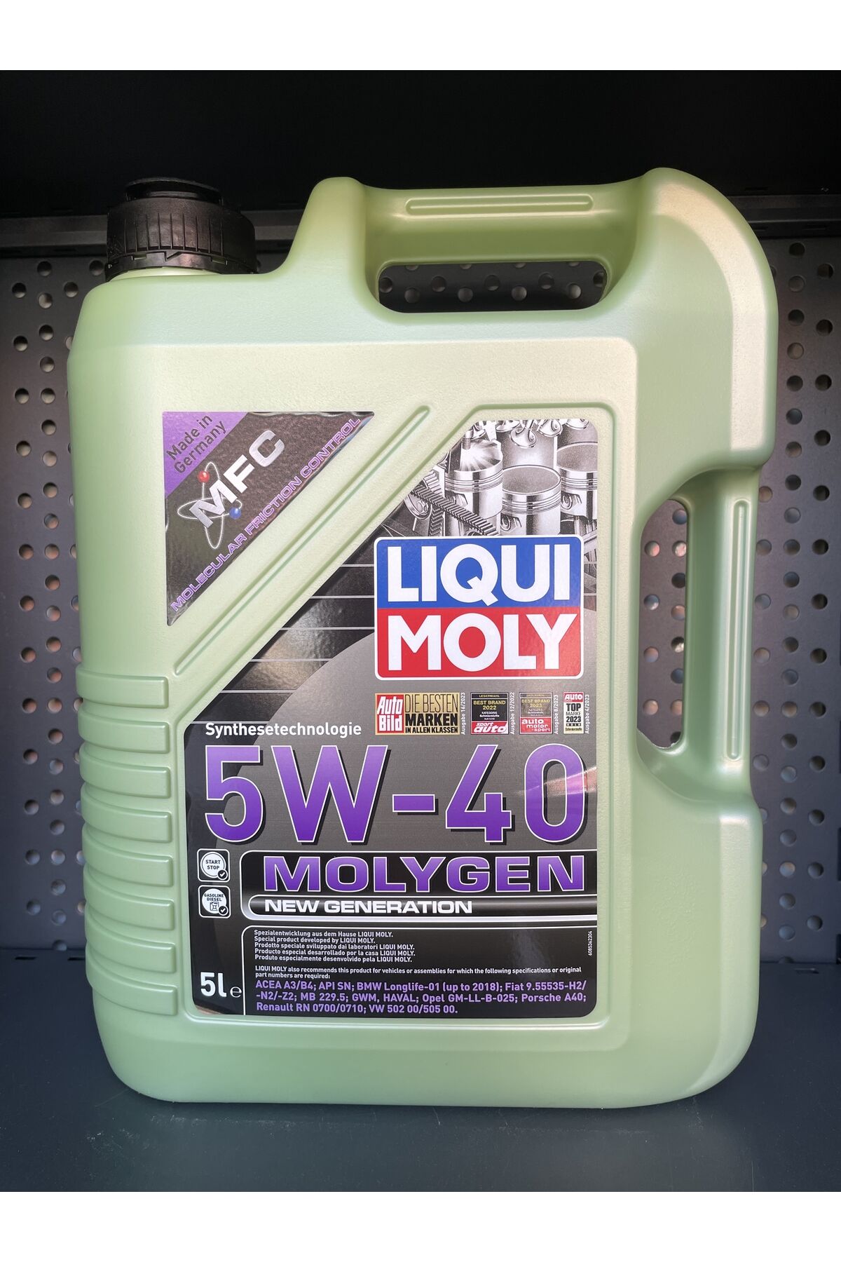 Molygen New Generation 5w-40 5 L