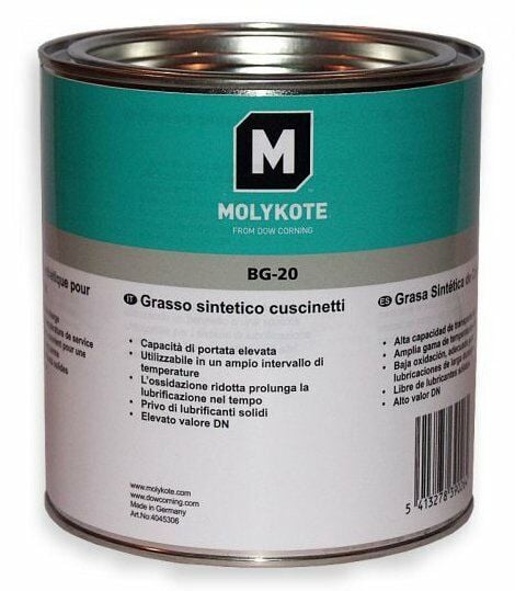 Molykote BG 20 - EW AW Lityum Gres 1 kg Gres Yağı