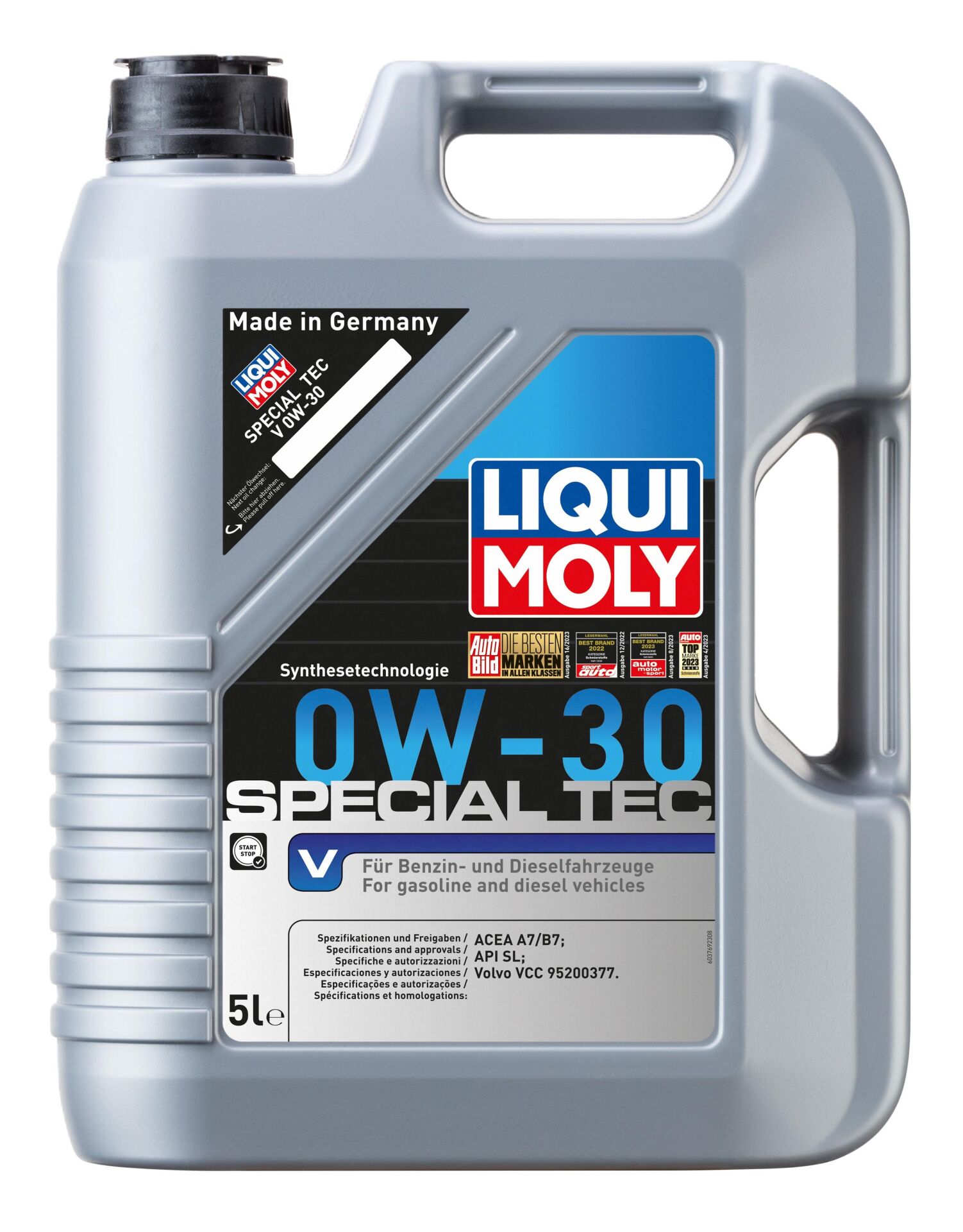 Liqui Moly 0w-30 Motor Yağı Special Tec V 5 Litre - (2853) Üretim yılı : 2020