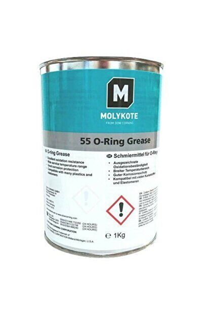 Molykote 55 O-ring - Silikon Bazlı Gres 1 kg Gres Yağı