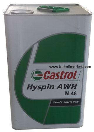 Castrol Hyspin AWH M 46 - 16 kg Hidrolik Yağı