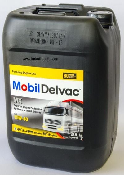 Mobil Delvac MX 15W-40 - 20 Litre Motor Yağı