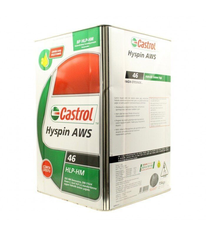 Castrol Hyspin AWS 46 - 17 Litre Hidrolik Yağı