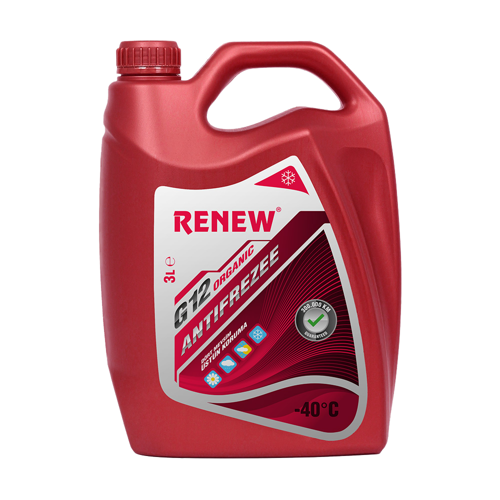 Renew Organic Kırmızı Antifriz -40C - 3 Litre
