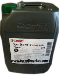 Castrol Syntrans Z Long Life 75W-80 - 20 L Şanzıman Yağı