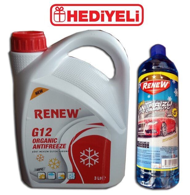 Renew Organic Kırmızı Antifriz -40C - 3 Litre