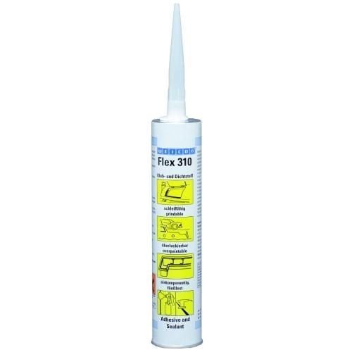 Weicon Flex 310 - 290 ml Süper Güçlü Yapıştırıcı Beyaz Flex 310