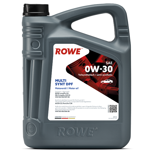 ROWE HIGHTEC MULTI SYNT DPF 0W-30 - 4 Litre Motor Yağı