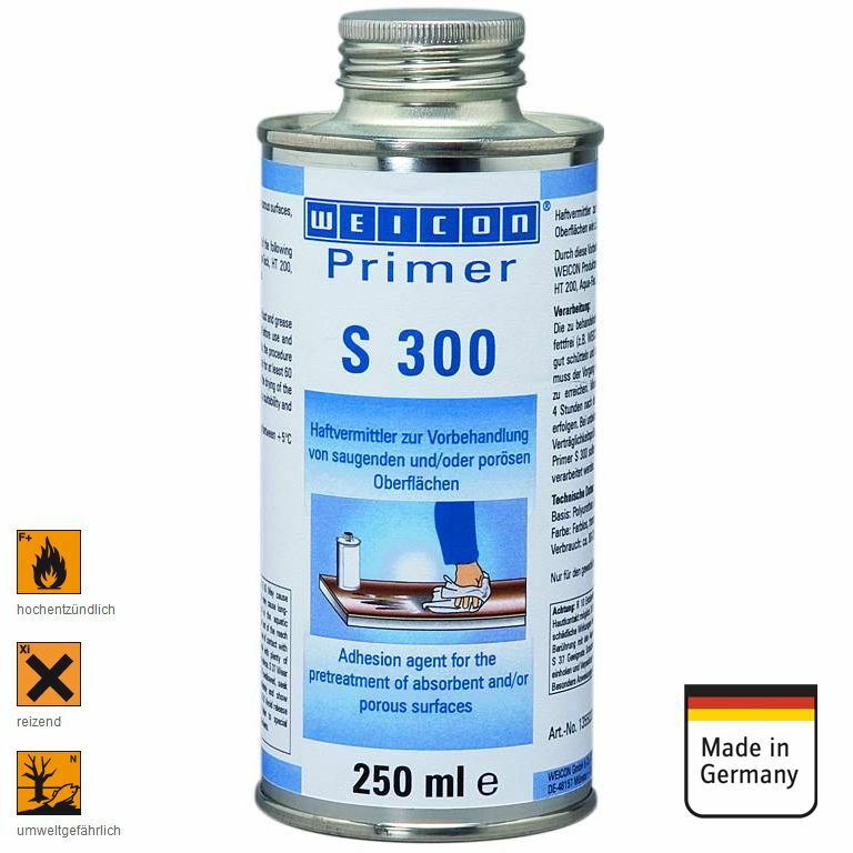 Weicon Primer S 300 - 250 ml Şeffaf