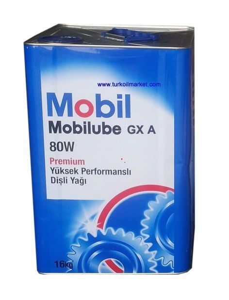 Mobilube GX-A 80W - 18 Litre   Dişli Yağı