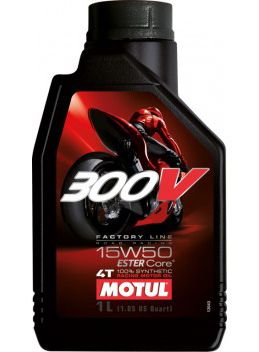 Motul 300V 15W-50 4T FL - 1 Litre Motosiklet Yağı