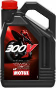 Motul 300V 15W-50 4T FL - 4 Litre Motosiklet Yağı