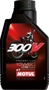 Motul 300V 15W-60 4T FL - 1 Litre Motosiklet Yağı
