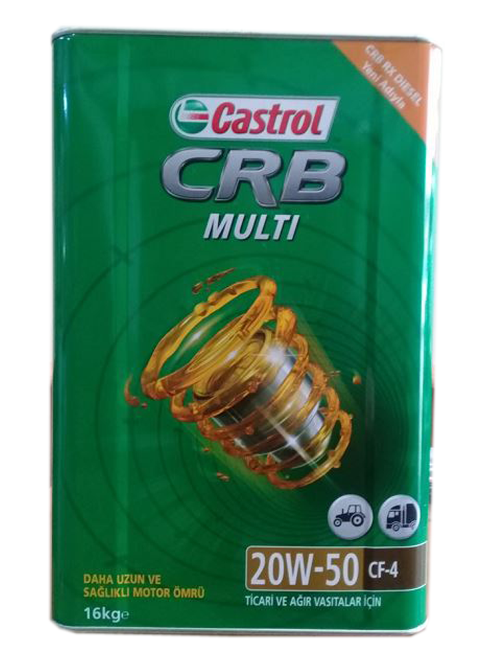 Castrol CRB Multi 20W-50 - 16 Litre Motor Yağı