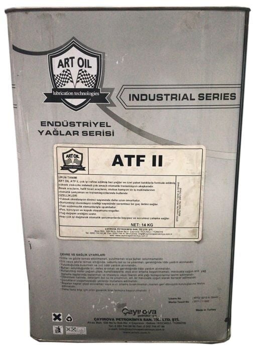 Artoil ATF II - 16 Litre Şanzıman Yağı