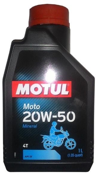 Motul Moto 20W-50 4T - 1 Litre Motosiklet Yağı