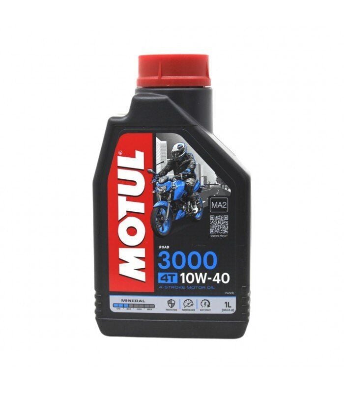 Motul 3000 10W-40 4T - 1 Litre Motosiklet Yağı