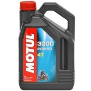 Motul 3000 20W-50 4T - 4 Litre Motosiklet Yağı