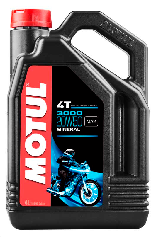 Motul 3000 20W-50 4T - 4 Litre Motosiklet Yağı