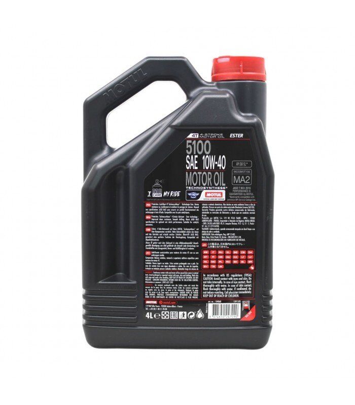 Motul 5100 10W-40 4T - 4 Litre Motosiklet Yağı