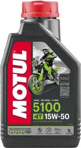 Motul 5100 15W-50 4T - 1 Litre Motosiklet Yağı