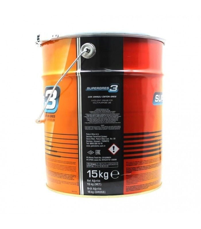 Petrol Ofisi Super Gres 3 - 15 kg