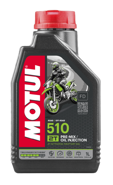 Motul 510 2T - 1 Litre Motosiklet Yağı