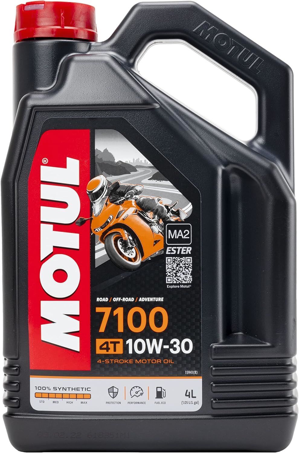Motul 7100 10W-30 4T - 4 Litre Motosiklet Yağı