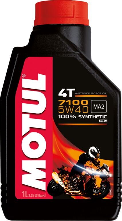 Motul 7100 5W-40 4T - 1 Litre Motosiklet Yağı