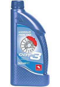 Petrol Ofisi Dot 3 Fren Hidroliği - 400 Ml. Fren ve Direksiyon Yağı