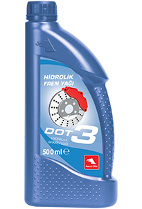 Petrol Ofisi Dot 3 Fren Hidroliği - 500 gr Fren ve Direksiyon Yağı