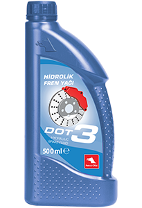 Petrol Ofisi Dot 3 Fren Hidroliği - 400 Ml. Fren ve Direksiyon Yağı
