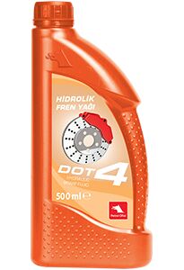 Petrol Ofisi Dot 4 Fren Hidroliği - 500 gr Fren ve Direksiyon Yağı