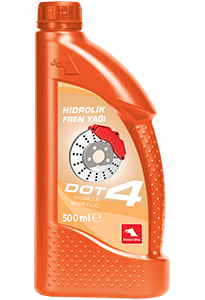 Petrol Ofisi Dot 4 Fren Hidroliği - 500 gr Fren ve Direksiyon Yağı