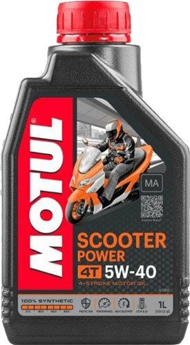 Motul Scooter Power 5W-40 MA 4T - 1 Litre Motosiklet Yağı