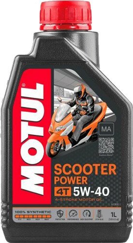 Motul Scooter Power 5W-40 MA 4T - 1 Litre Motosiklet Yağı