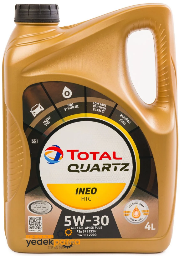 Total Quartz İneo HTC 5W-30 4 Litre