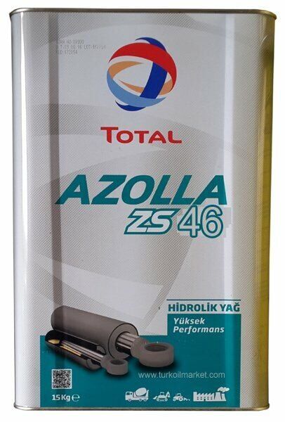 Total Azolla ZS 46 - 15 kg Hidrolik Yağ Hidrolik Yağı fiyatı ve