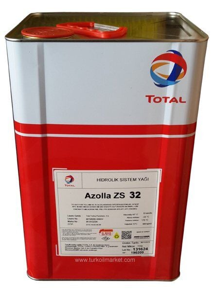 Total Azolla ZS 32 - 15 kg Hidrolik Yağ Hidrolik Yağı fiyatı ve