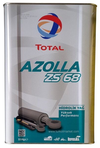 Total Azolla ZS 68 - 15 kg Hidrolik Yağ Hidrolik Yağı fiyatı ve