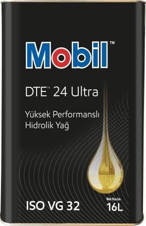 Mobil DTE 24 ISO VG 32 - 16 Litre Hidrolik Yağı